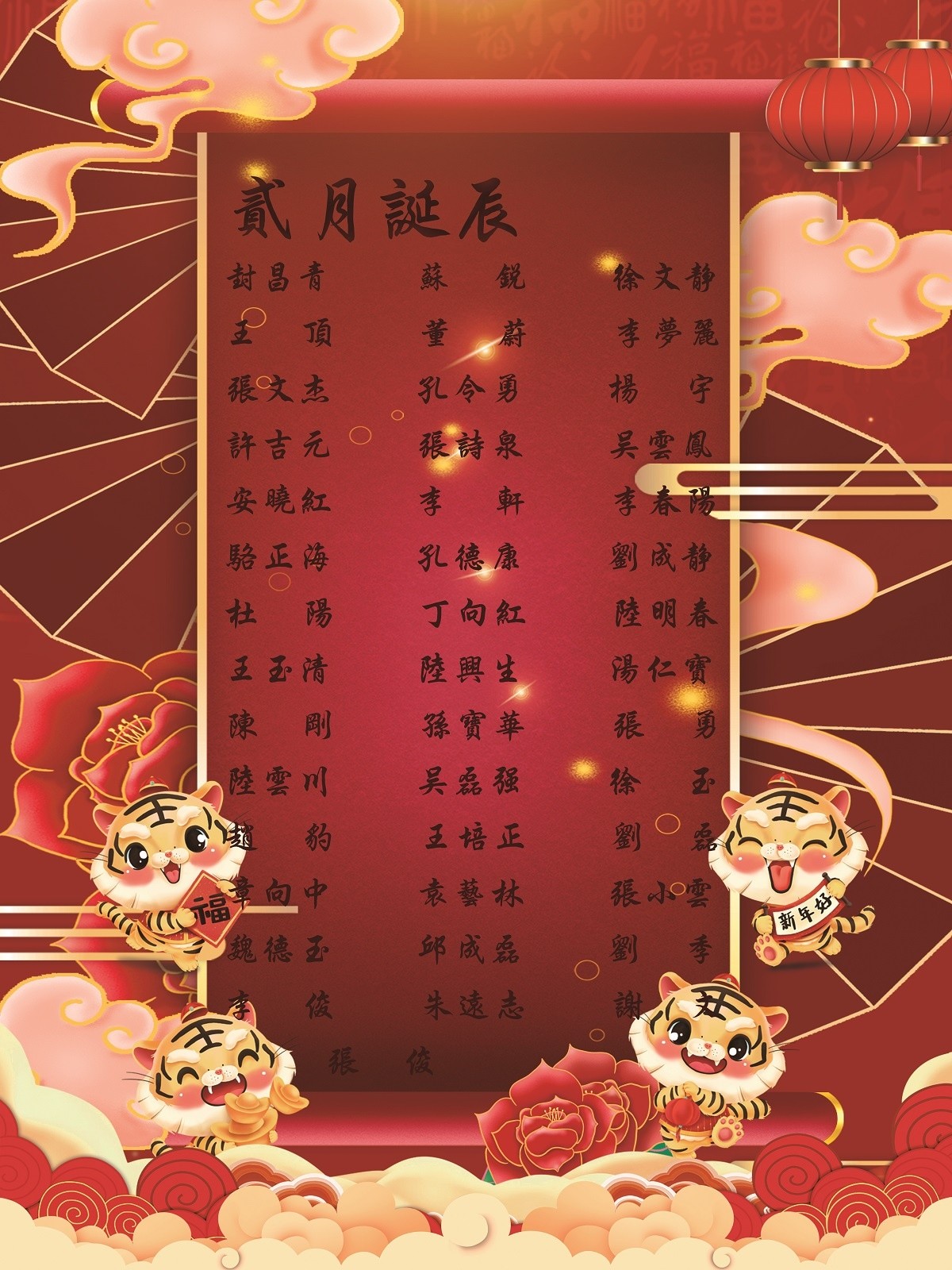 【生日祝?！抗ё?2月生日的員工生日快樂(lè)！